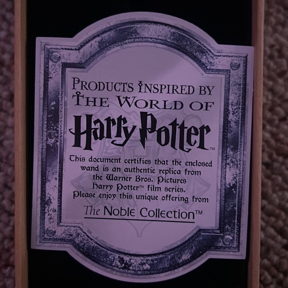 Draco Malfoy’s wand from Harry Potter, by the Noble Collection - Picture 2 of 4